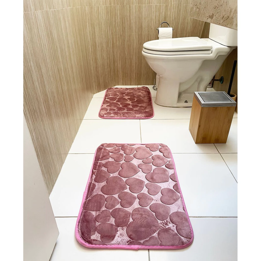 Tapete Soft HomeVersale Antiderrapante para Banheiro, Sala e Quarto com Diversas Cores 40cm x 60cm