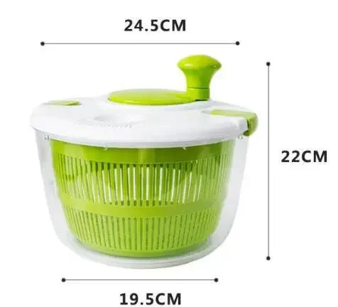 Homeversale Spinner de Salada Multifunções - Secagem Rápida